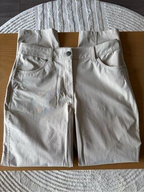 City Sleek 5 Pocket 7/8 Pant (8, Trench)